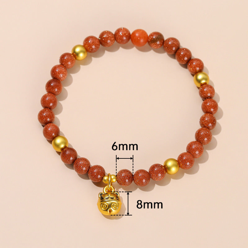 Women's Fashion Simple Crystal Agate Bracelet