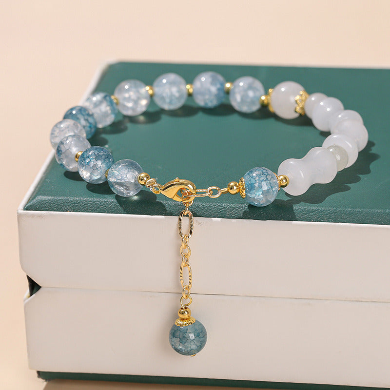 Women's Fashion Simple Crystal Agate Bracelet