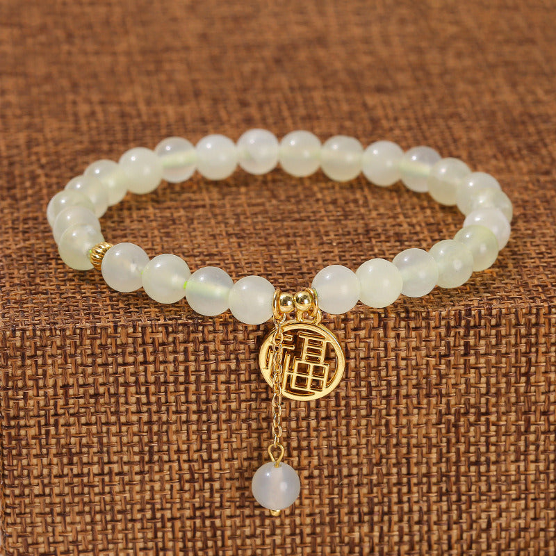 Women's Fashion Simple Crystal Agate Bracelet