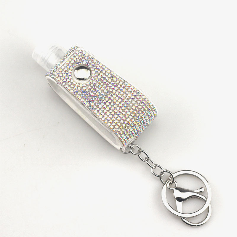 Leather Diamond Keychain Creative Original Design