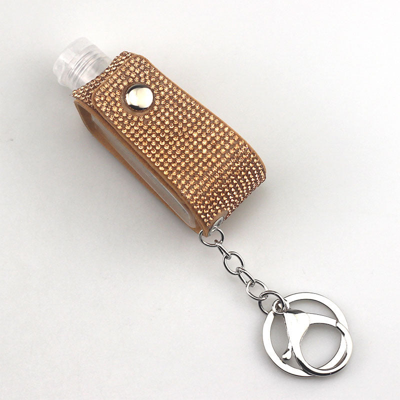 Leather Diamond Keychain Creative Original Design