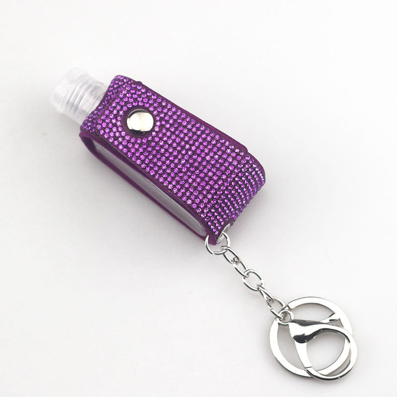 Leather Diamond Keychain Creative Original Design