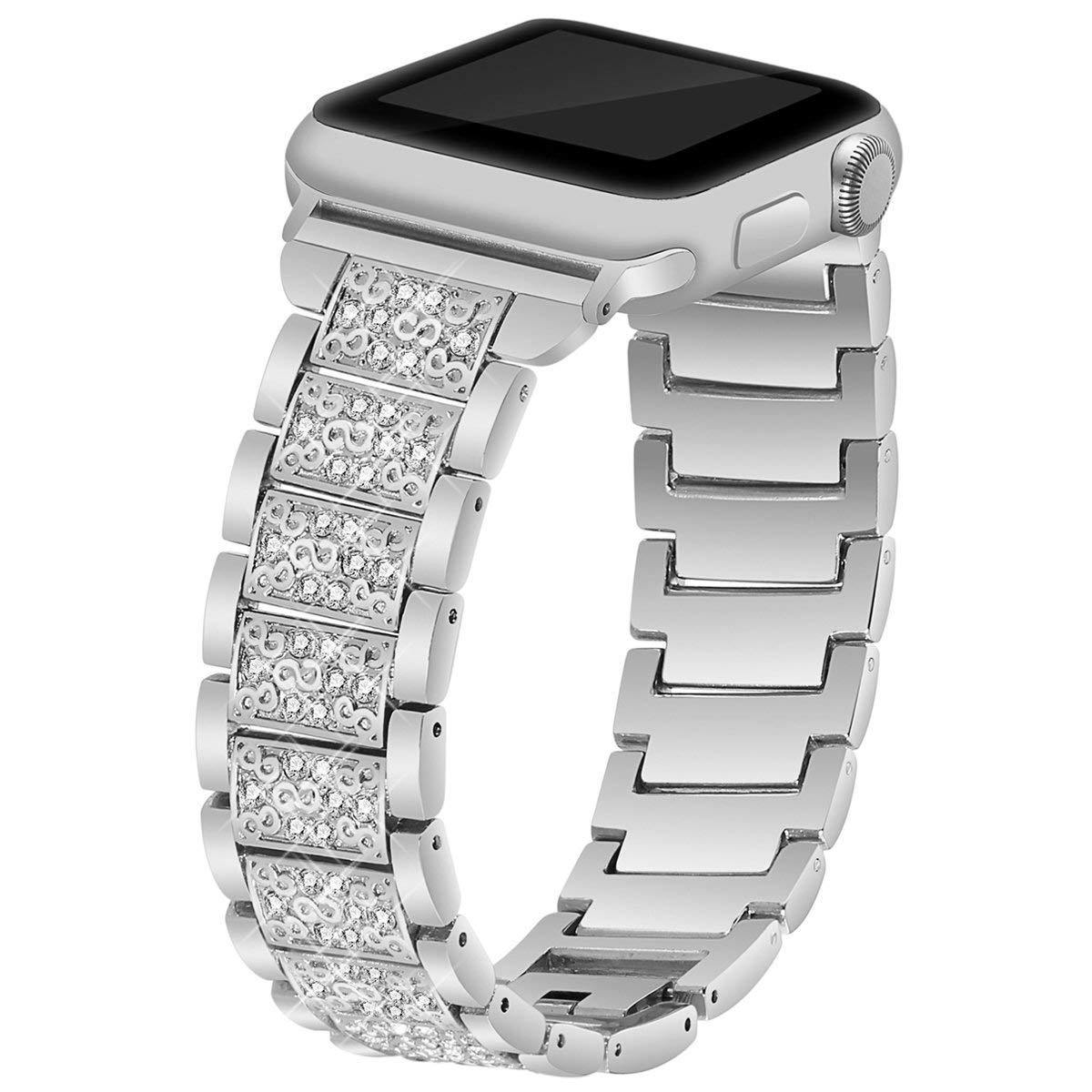 Zinc Alloy Full Diamond Watch Strap