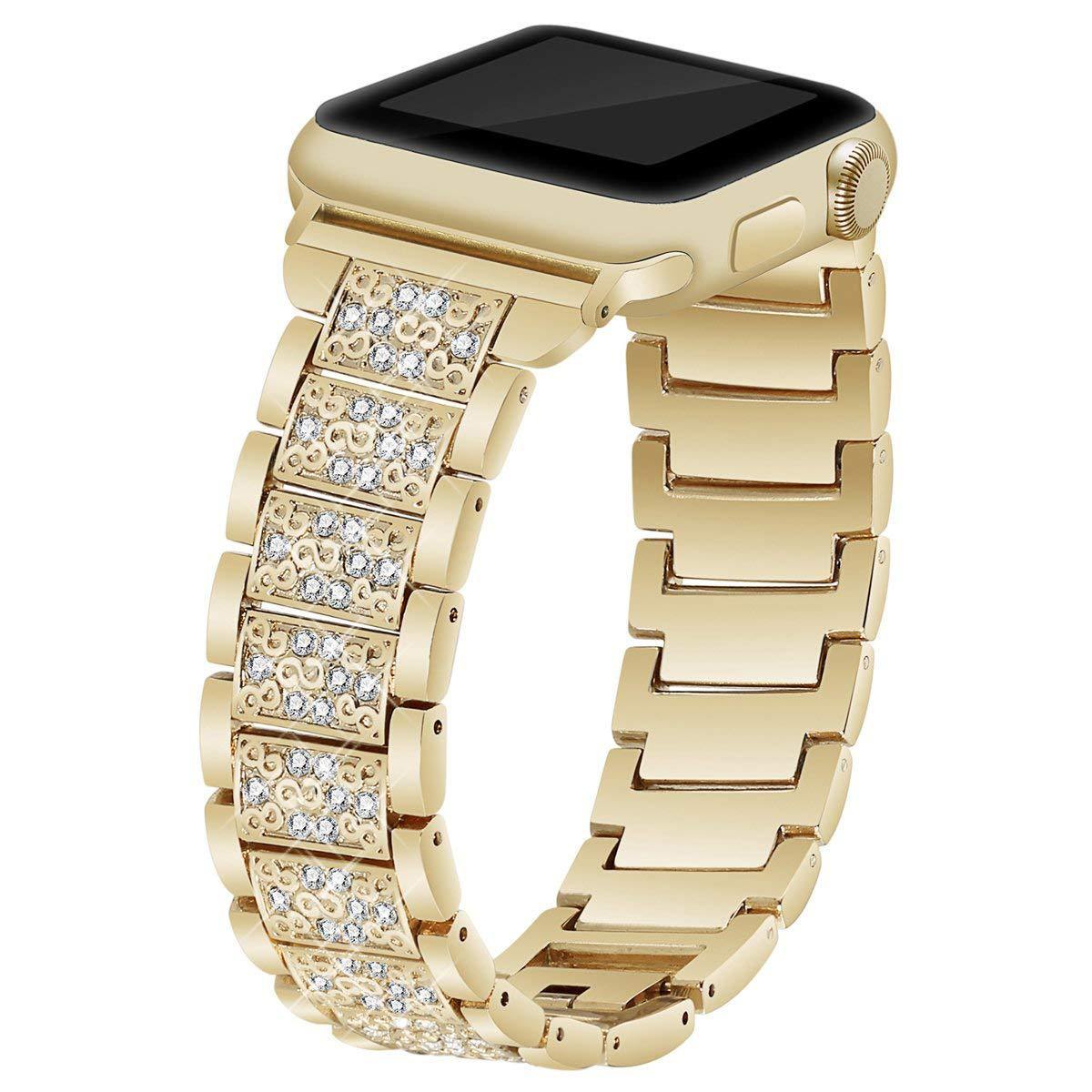 Zinc Alloy Full Diamond Watch Strap