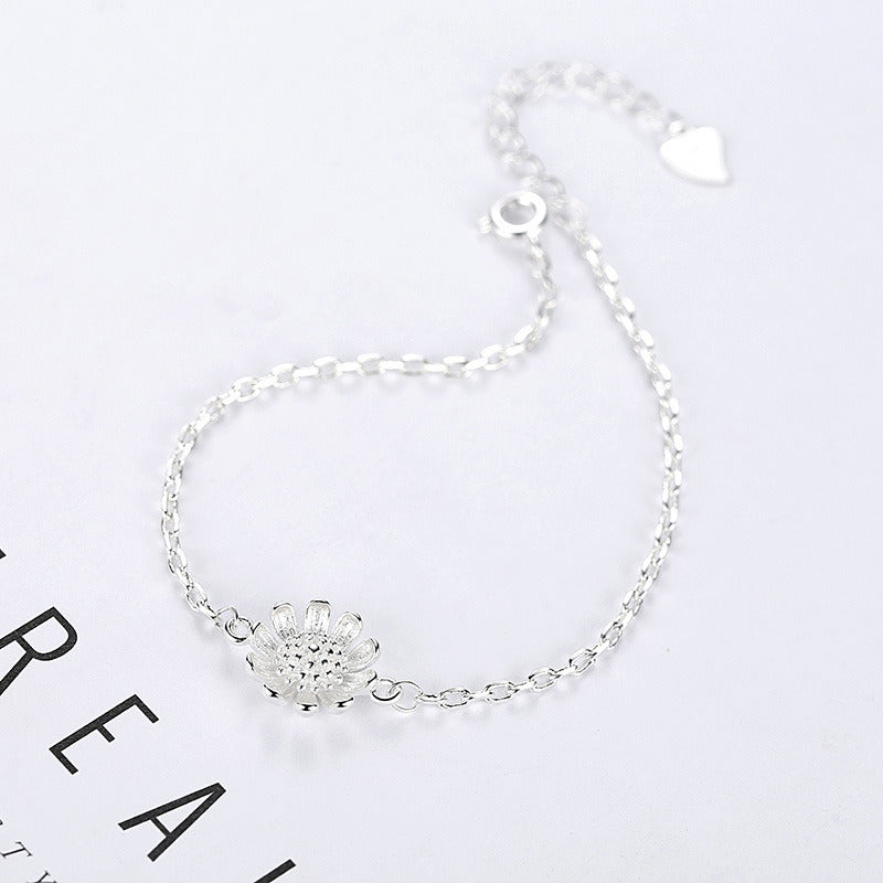 Women's Fashion Simple Sunflower Daisy Bracelet