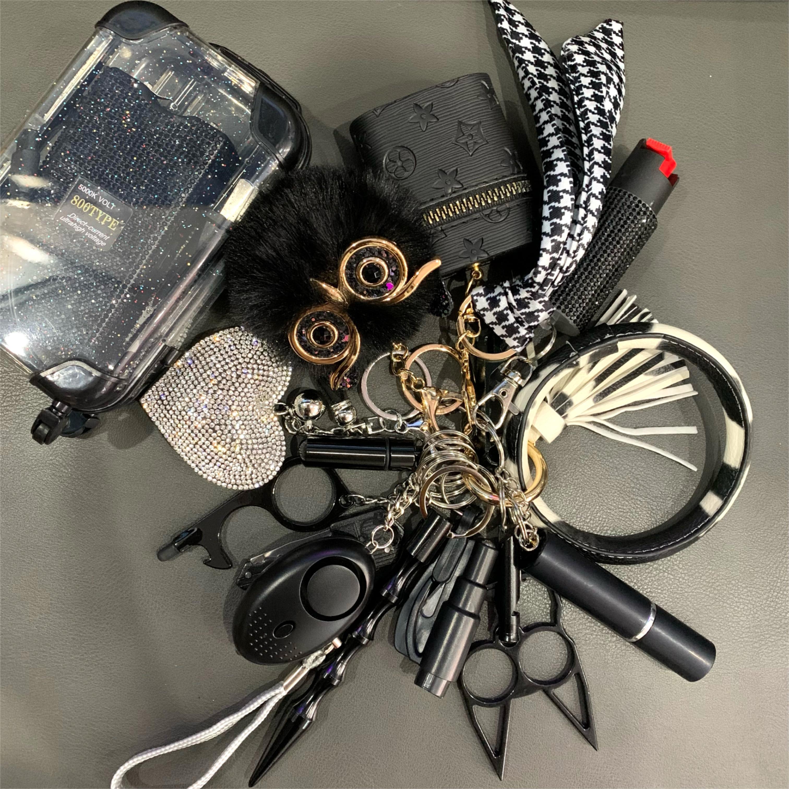 16PCS Keychain Set Offline Packing Do As The Picture Shows