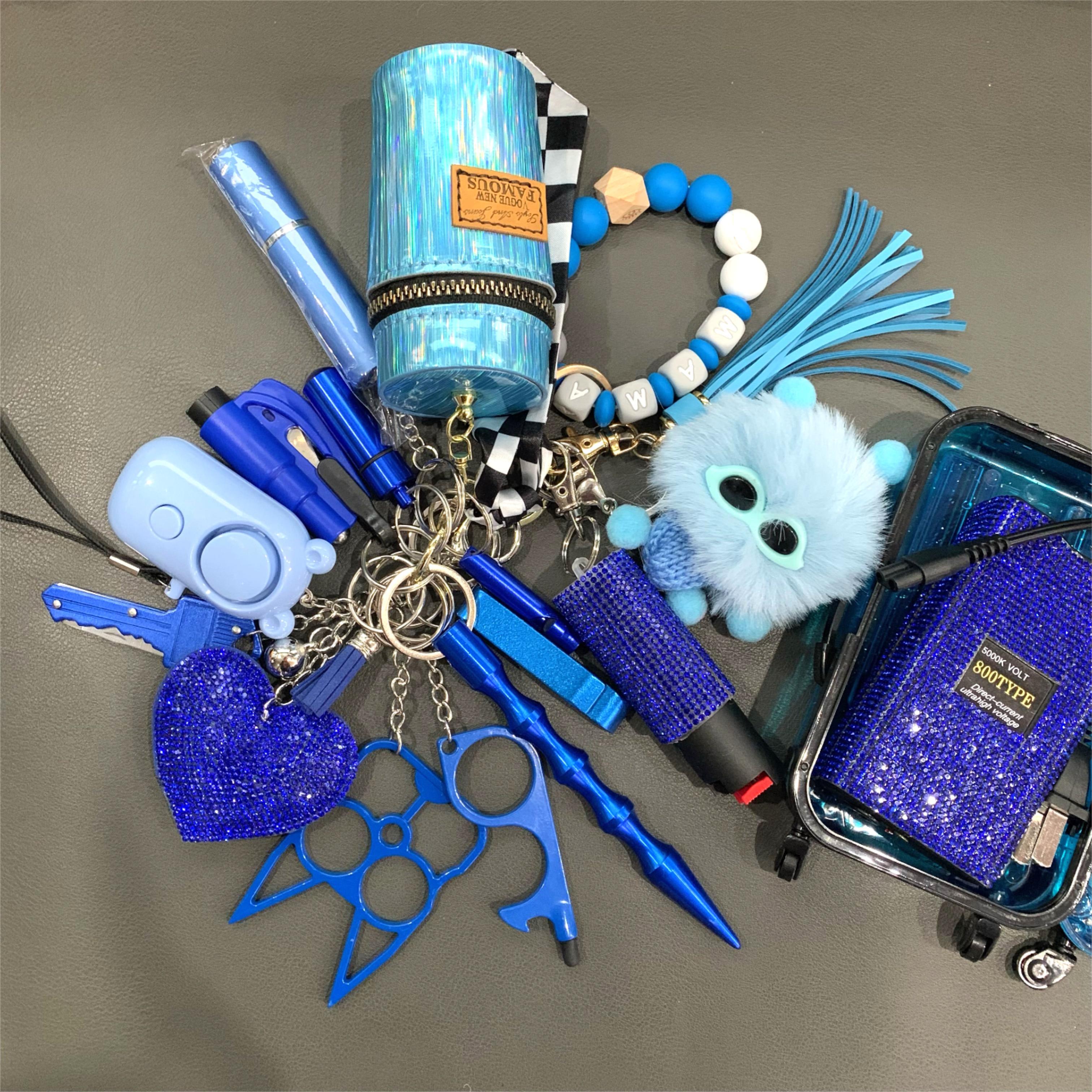 16PCS Keychain Set Offline Packing Do As The Picture Shows