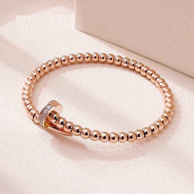 Elegant New Style Non-fading Trendy Golden Nail Bracelet