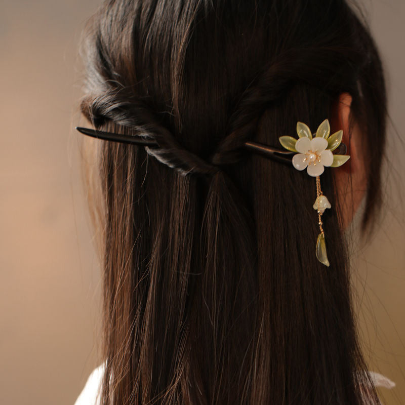 Women's Summer Antique High-quality Wooden Hairpin Hair Accessories