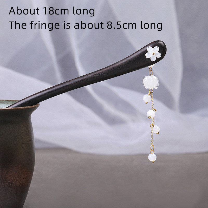 Women's Summer Antique High-quality Wooden Hairpin Hair Accessories