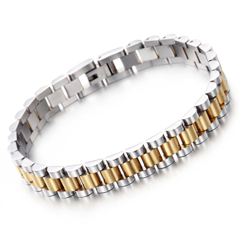 Men's Fashion Titanium Steel Strap Personality Bracelet