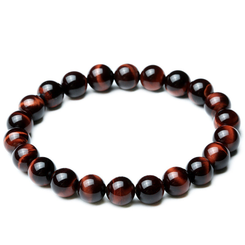 Men And Women Fashion Simple Natural Tiger Eye Bracelet