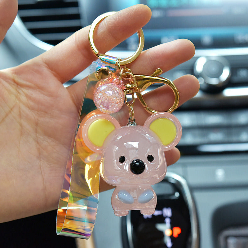 Acrylic Koala Bear Doll Keychain