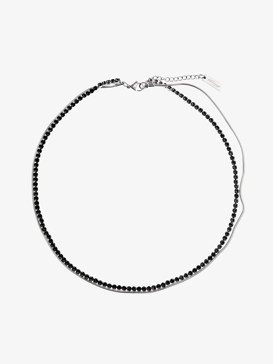 Men's Hip Hop Fold Wear Clavicle Chain