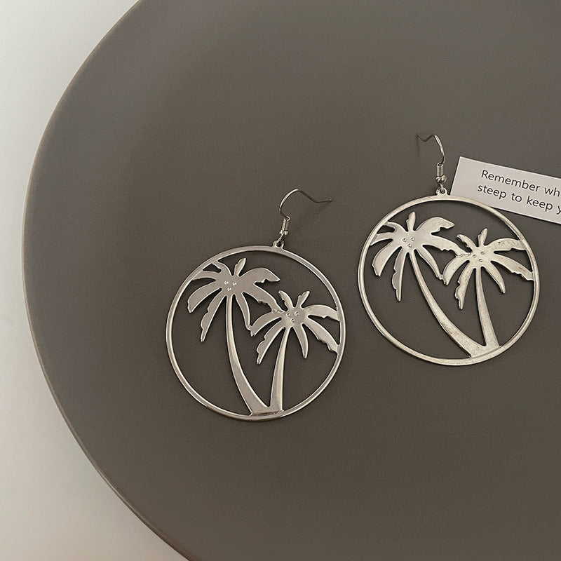 Coconut Tree Simple And Stylish Earrings