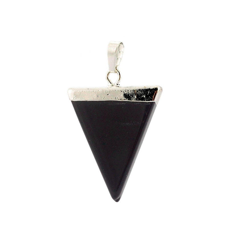 Simple Creative Triangle Crystal Pendant