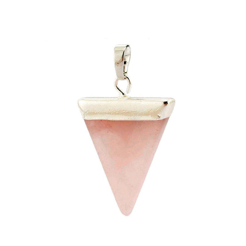 Simple Creative Triangle Crystal Pendant