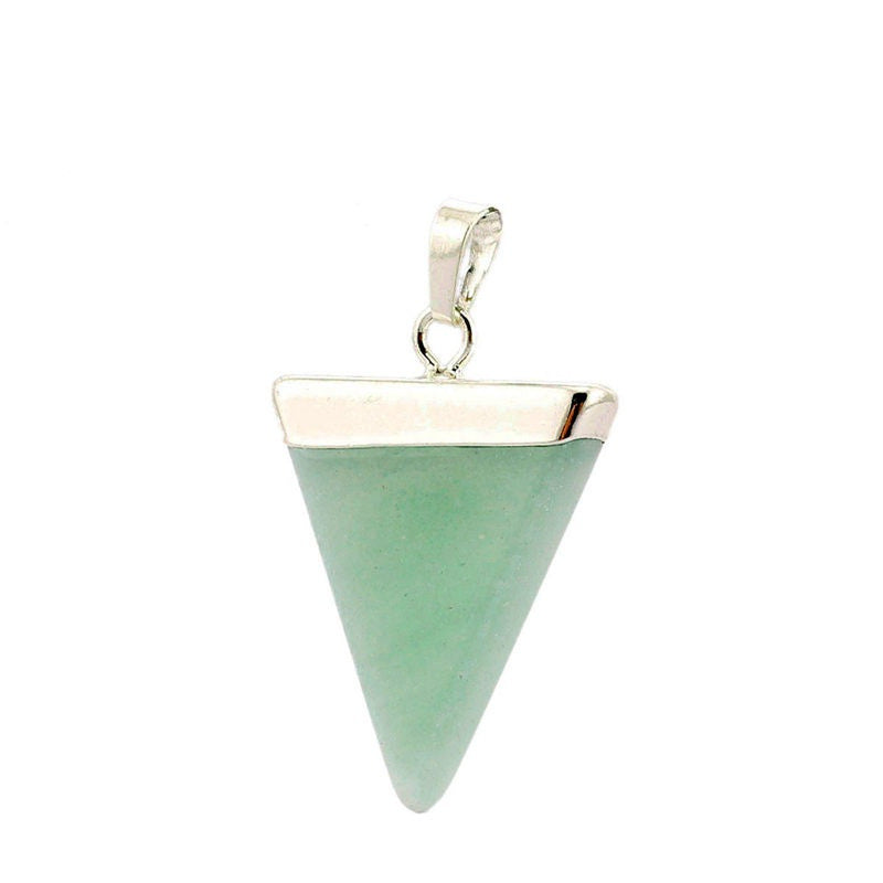 Simple Creative Triangle Crystal Pendant