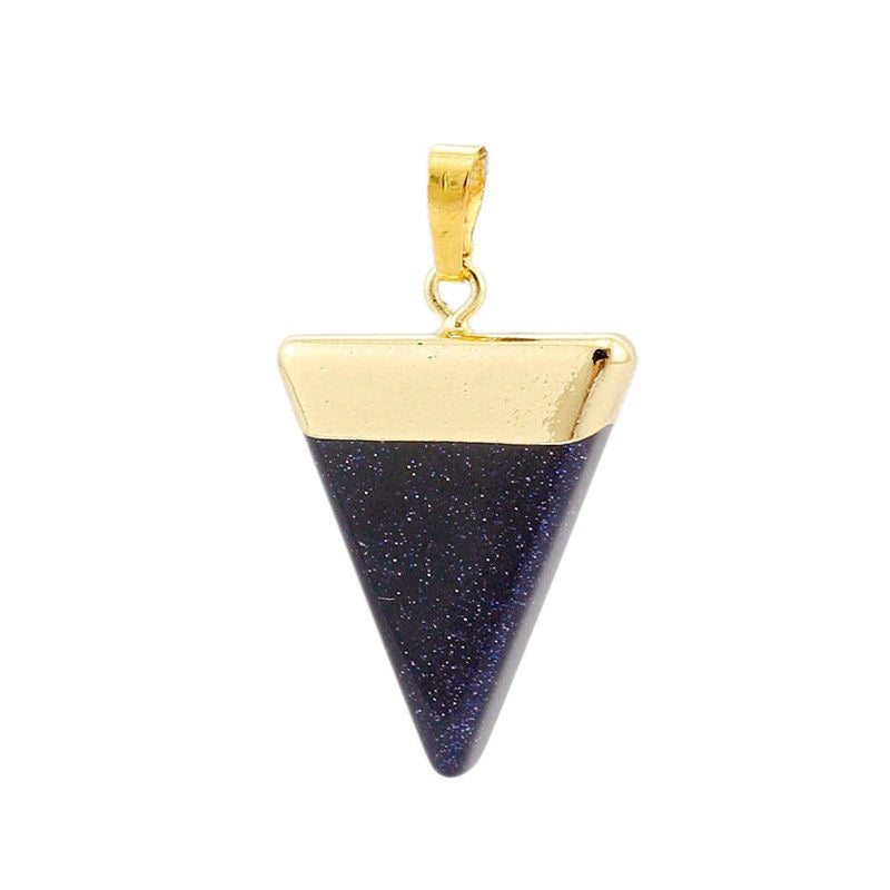 Simple Creative Triangle Crystal Pendant