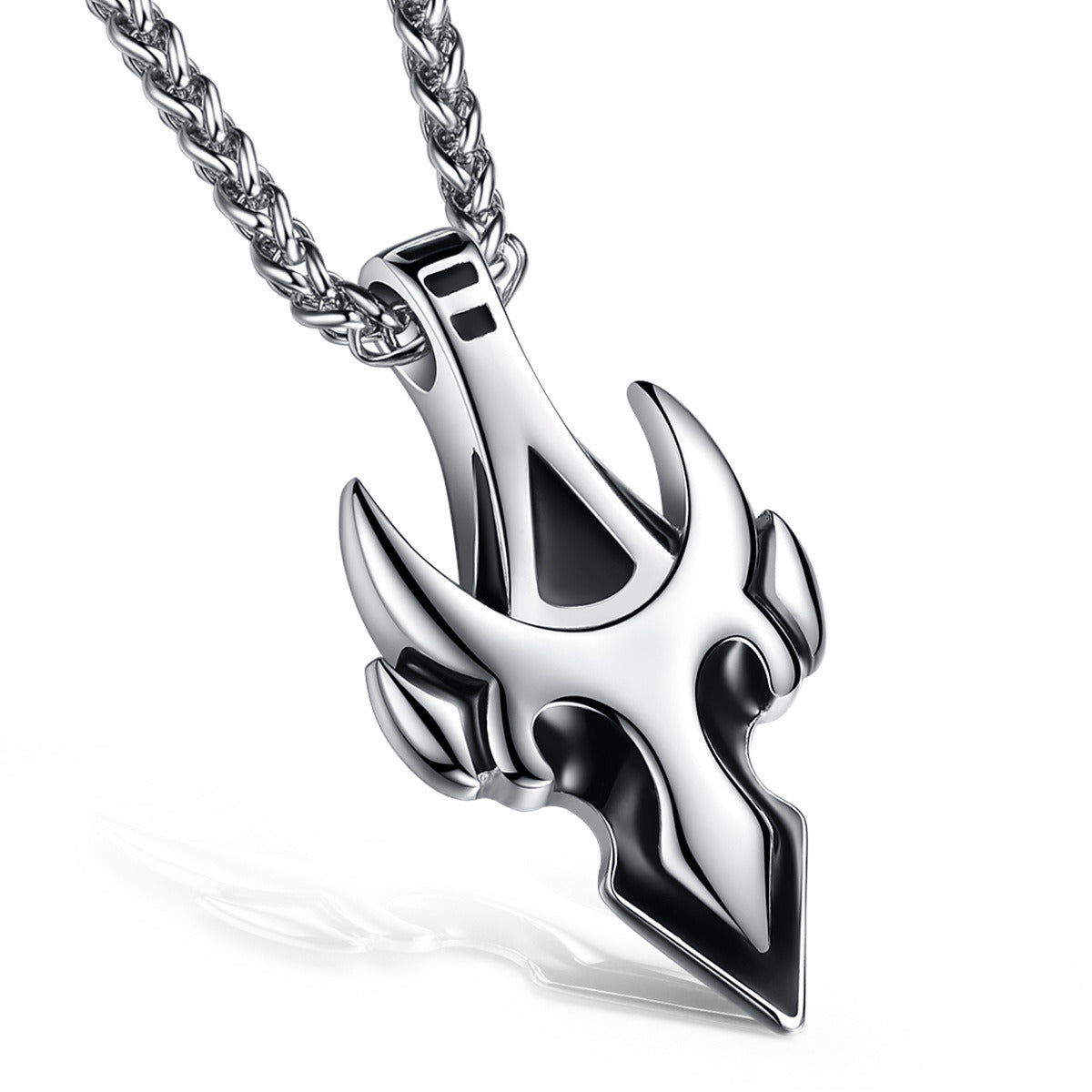 Men's Titanium Steel Necklace Hip Hop All Match Fashion