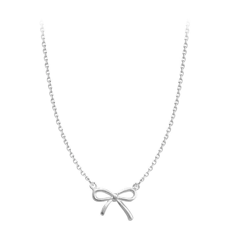 Fashion Personality Girl Bow Knot Mini Pendant