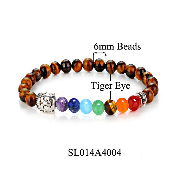 Red Agate Volcanic Stone Colorful Bracelet