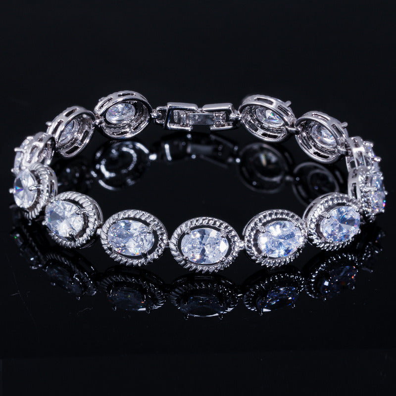 Micro Set Accessory Zircon Bracelet Fashion Classic