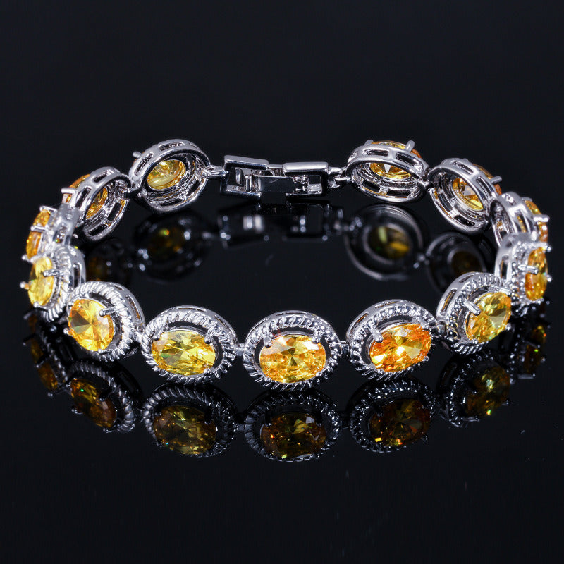 Micro Set Accessory Zircon Bracelet Fashion Classic