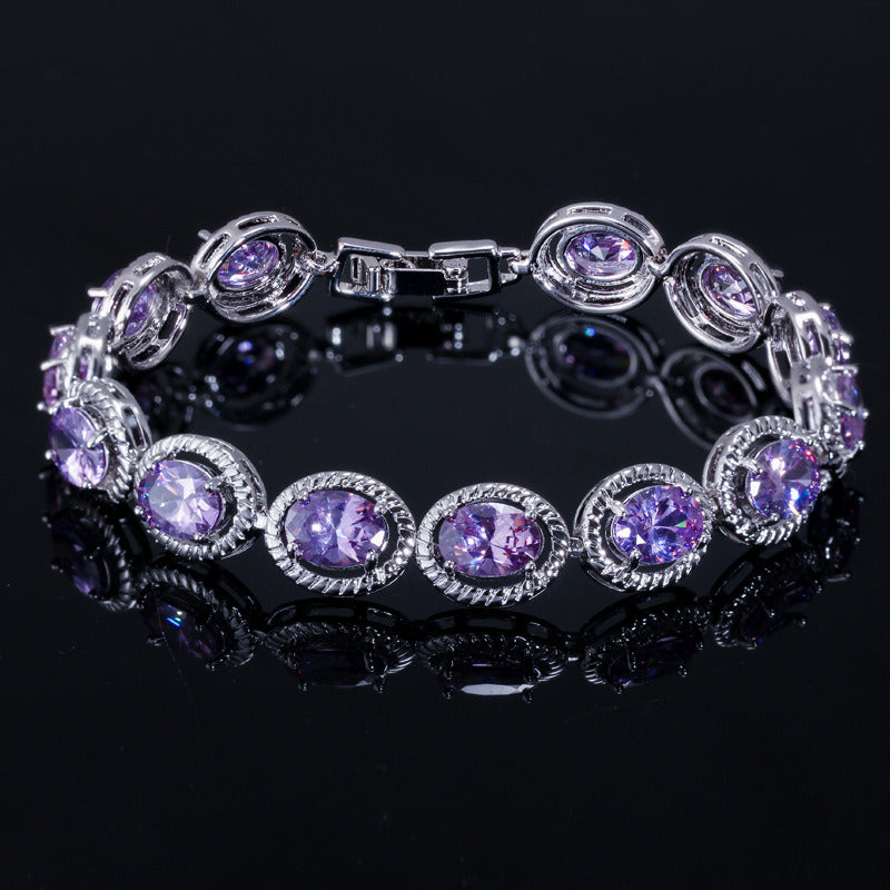 Micro Set Accessory Zircon Bracelet Fashion Classic