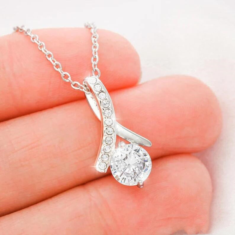 New Fashion Simple Versatile Micro-set Zircon Pendant