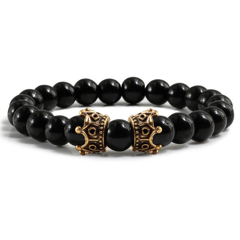 Fashion Obsidian Jewelry Loose Beads Bracelet