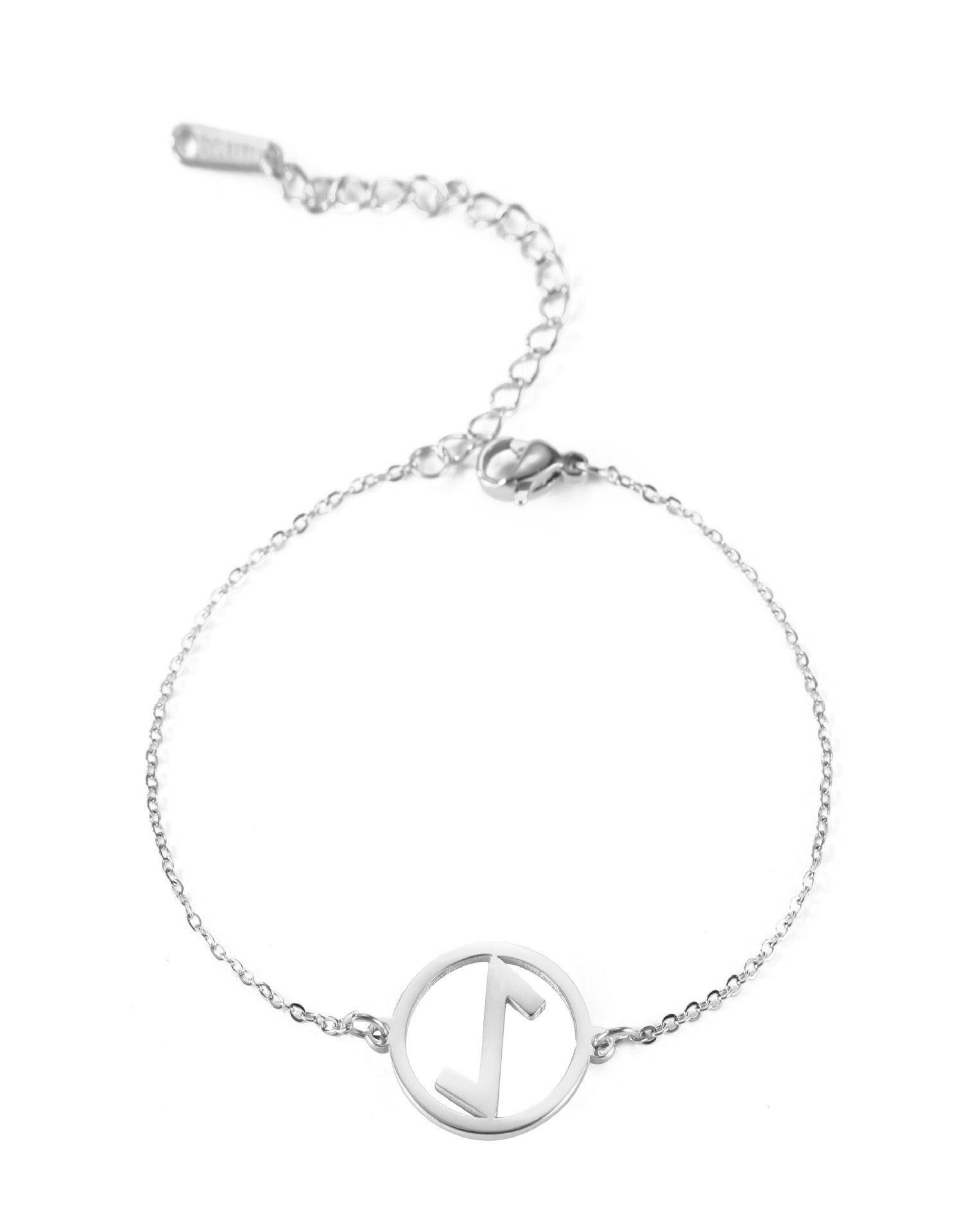 Simple 24 Luenwen Letter Personality Cartoon Girls' Bracelet