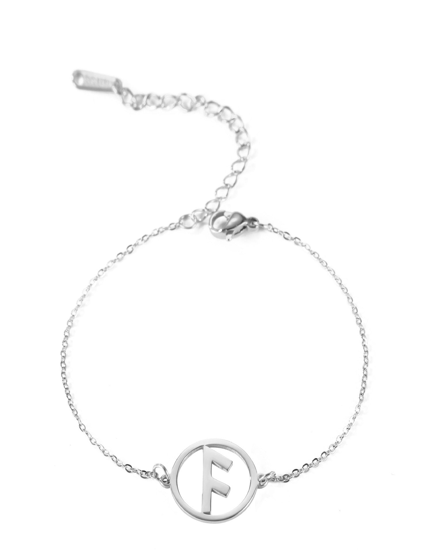 Simple 24 Luenwen Letter Personality Cartoon Girls' Bracelet