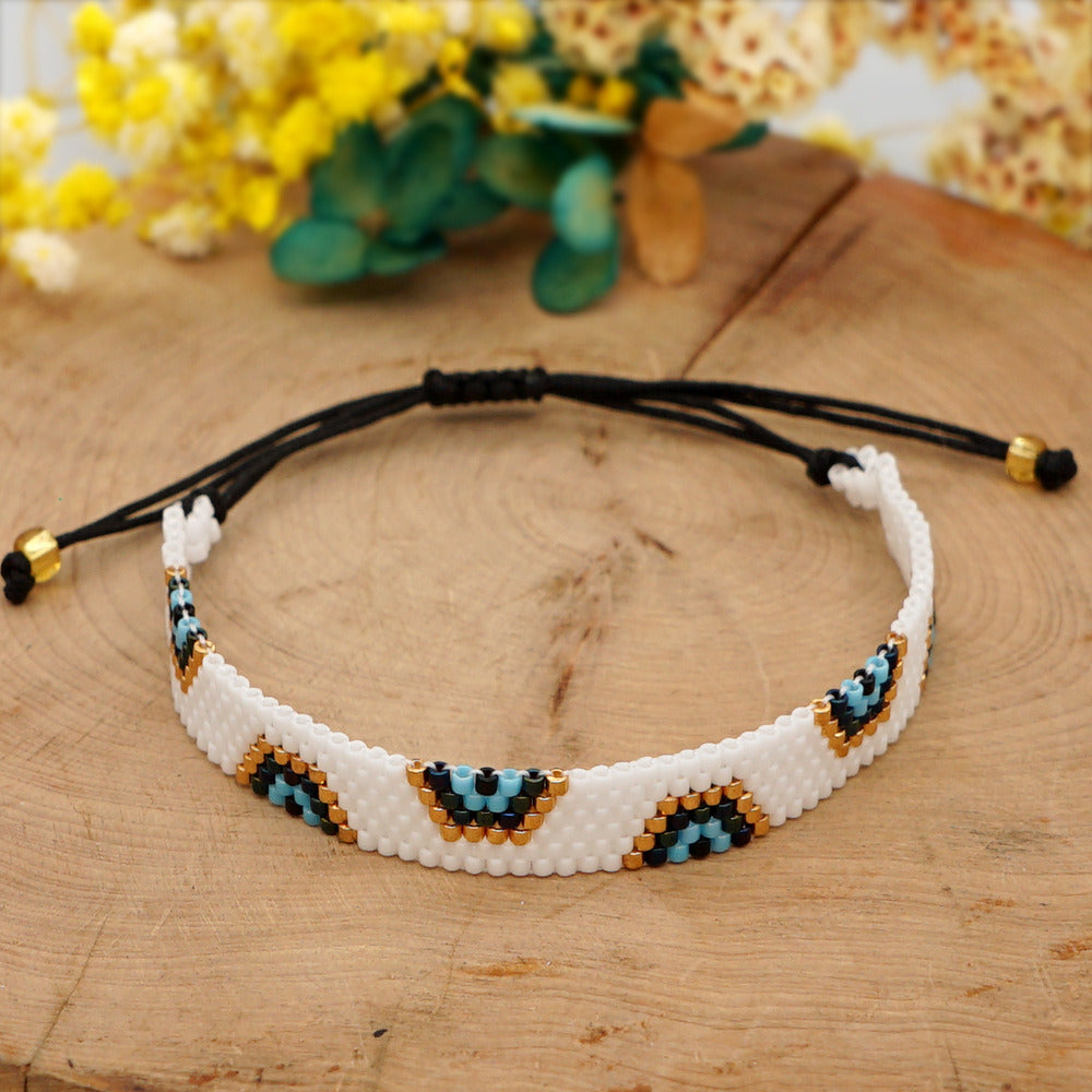 Women's Fashion Personality Pure Hand-woven Beaded Bracelet