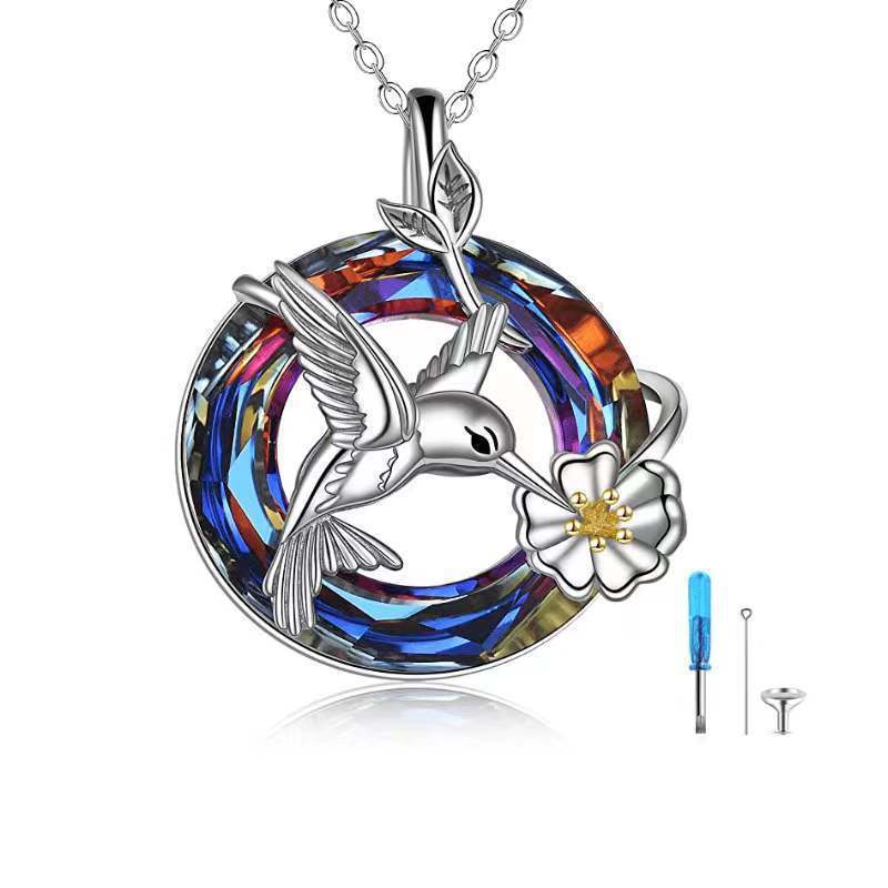 Women's Fashion Hummingbird Shaped Pendant Necklace