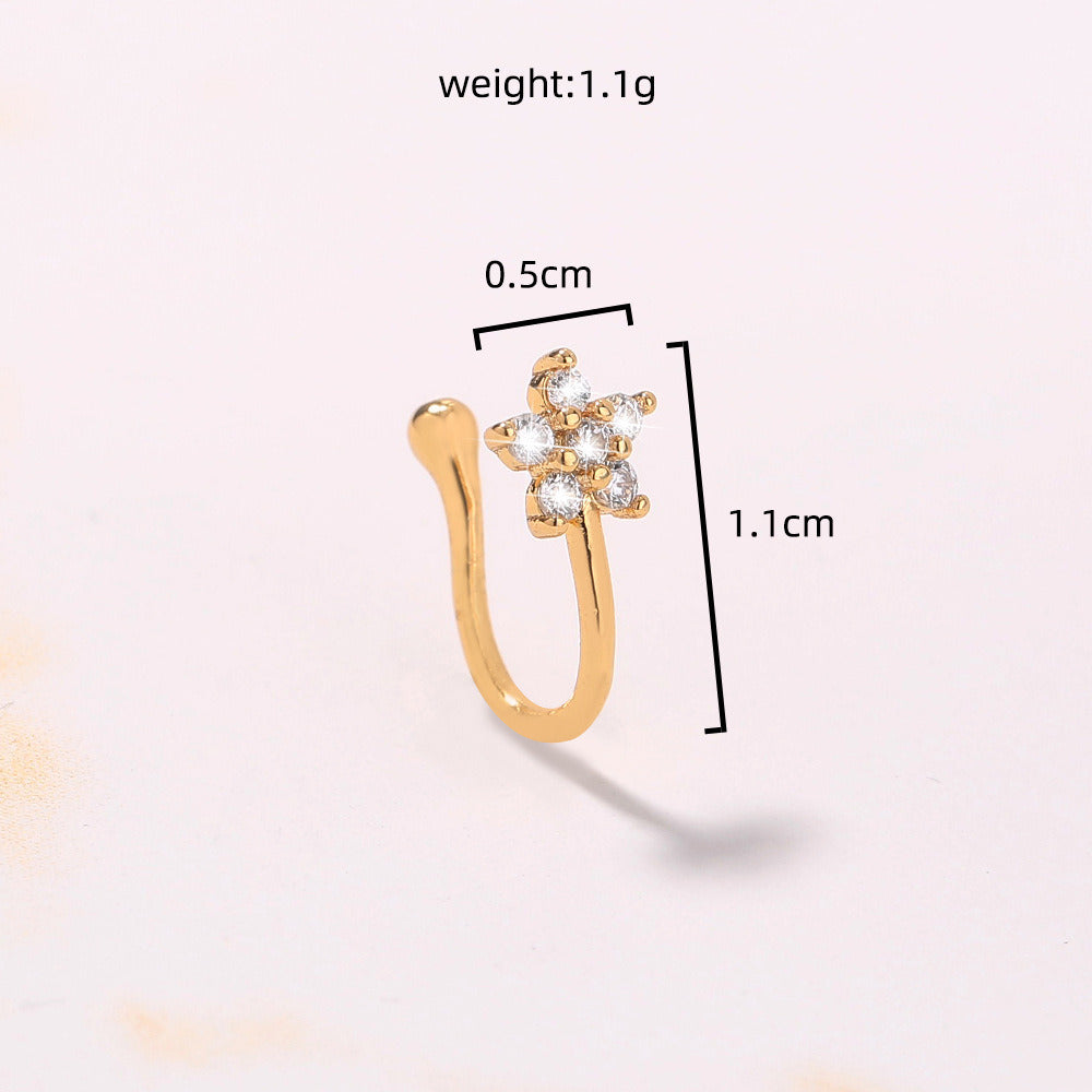 Women's Fashion Petite Piercing Nose Rings