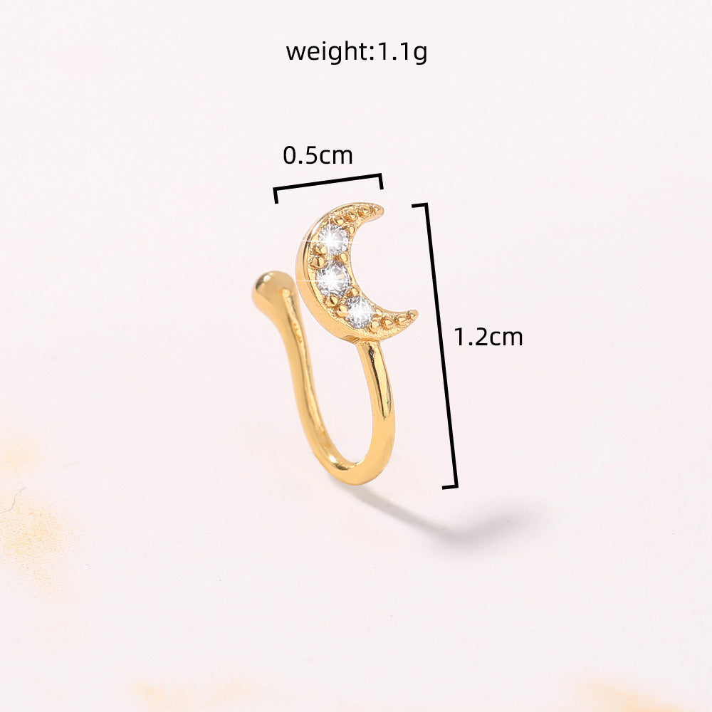 Women's Fashion Petite Piercing Nose Rings