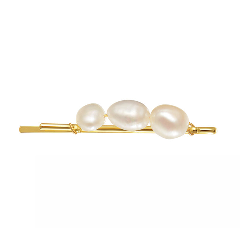 Ba Duckbill Clip Pearl Headband Hair