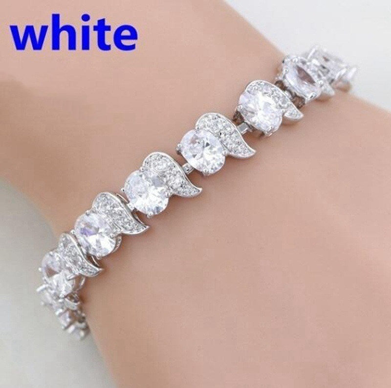 Zircon Seven-color European And American Bracelet Ten Colors For Women