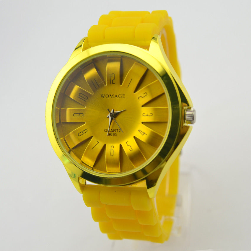 Fashion Chrysanthemum Dial Sunflower Tape Women's Quartz Watch