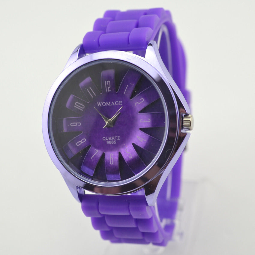 Fashion Chrysanthemum Dial Sunflower Tape Women's Quartz Watch