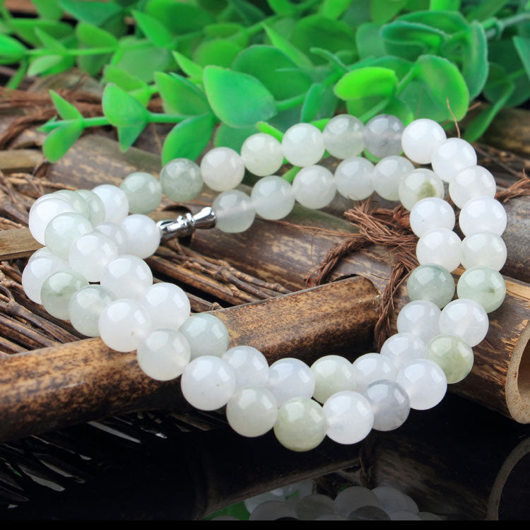 Gold Silk Jade Tianshan Cui Bracelet Necklace For Men And Women