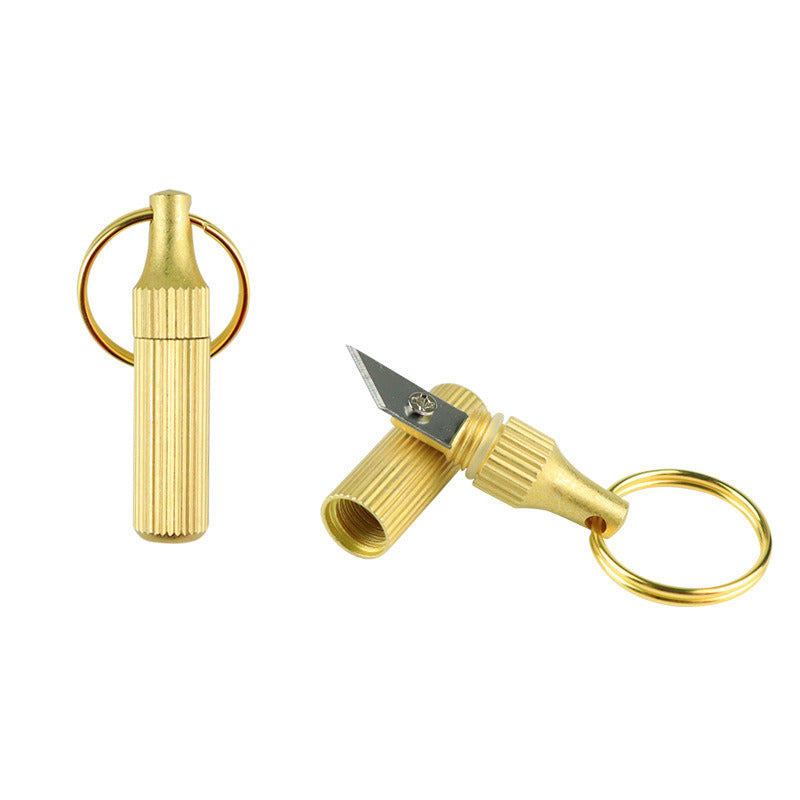 Keychain Portable Mini Brass Portable