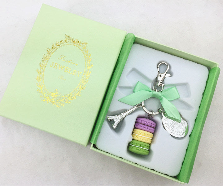 Macaron Pendant Key Ring Bag Buckle Key Ring Female