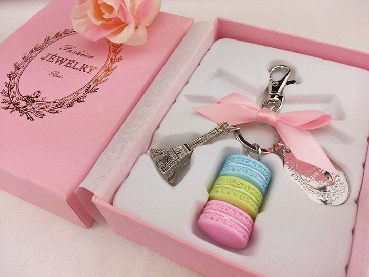 Macaron Pendant Key Ring Bag Buckle Key Ring Female