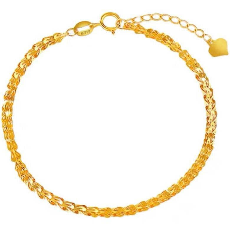 Women's Fashion Pearl Gold Bracelet