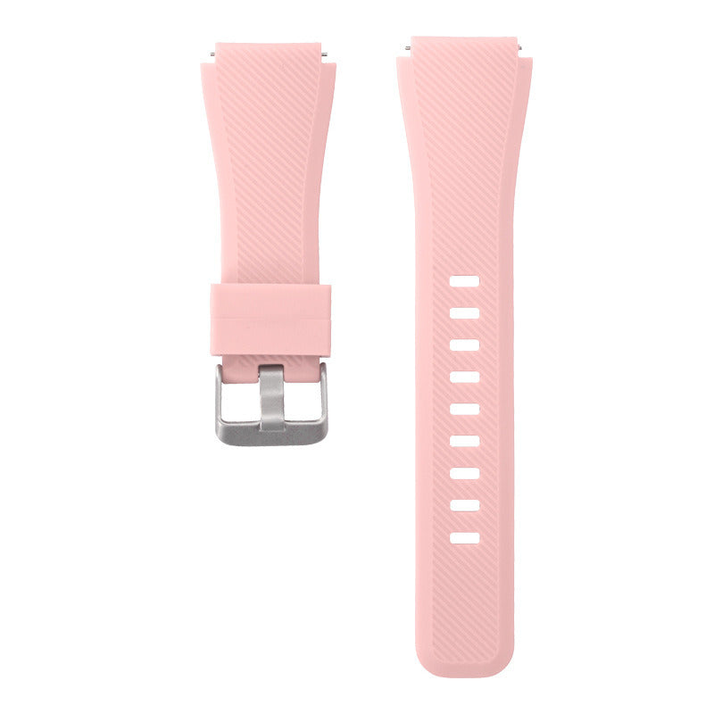 Twill Silicone Strap Monochrome Silicone