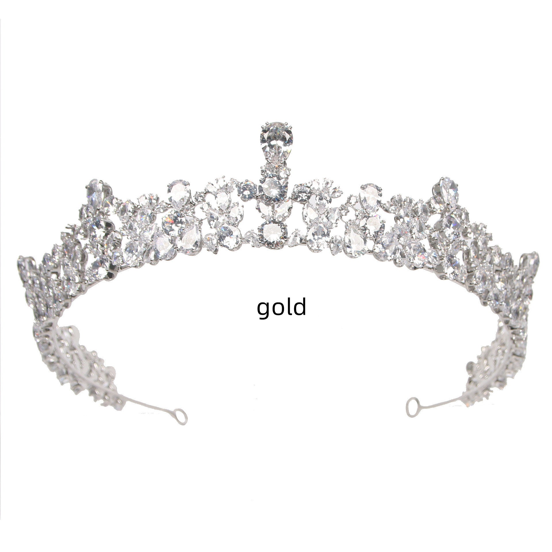 Bride Princess Crown Wedding Tiara