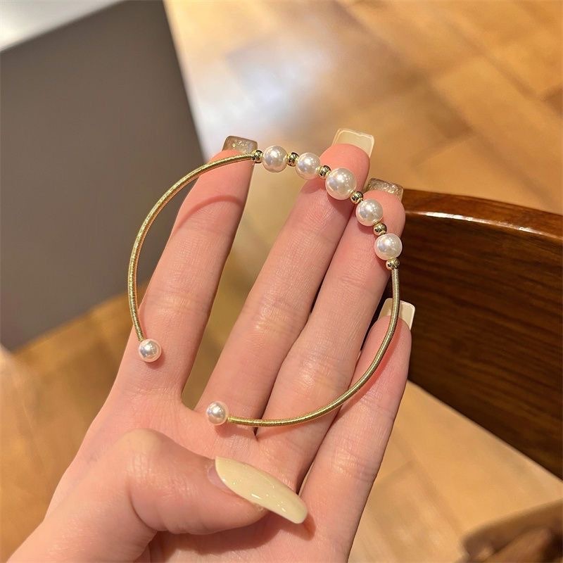 Women's Fashion Casual Geometric Bell Bracelet