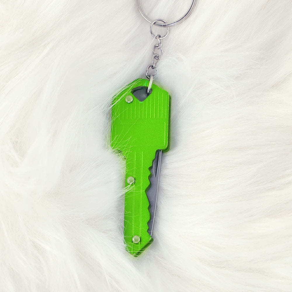 Mini EDC Multi-function Key Knife Pendant